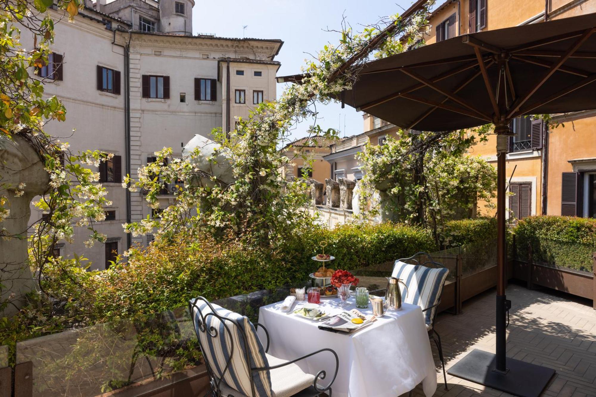 Hotel Vilon - Small Luxury Hotels Of The World Rome Exterior photo